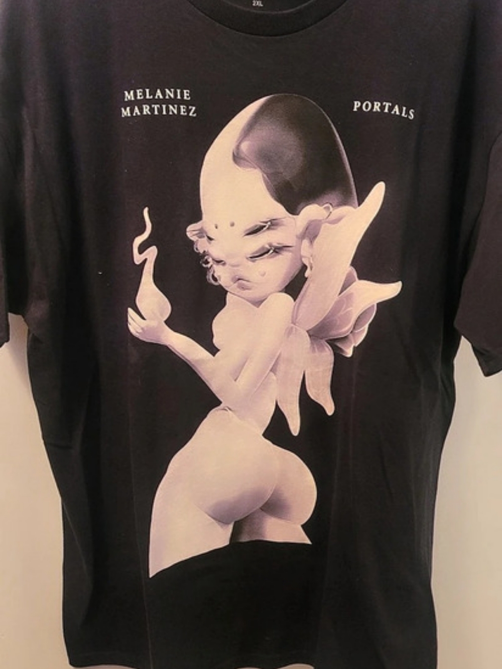 Melanie Martinez Portals Fairy Nymph T-Shirt Black & Pink 2XL